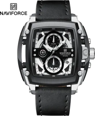 Obrázok produktu pre Hodinky NAVIFORCE TU-38629 - Čierna/Strieborná KP38629