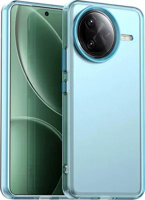 Immagine prodotto di Custodia per Xiaomi Poco F7 Ultra - Cover posteriore Phonesta HardFrost Semi-Trasparente - Blu opaco