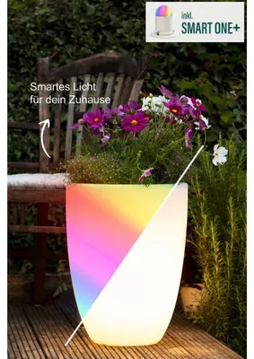 Produktbild von Beleuchteter Pflanztopf Shining Curvy Pot S SMART ONE+