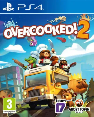 Produktbild von Team17 Overcooked! 2, PlayStation 4, E (Jeder)