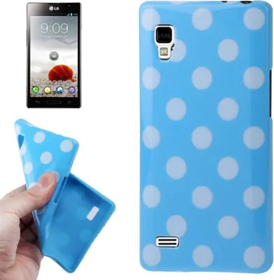 Produktbild von Schutzhülle TPU Punkte Case für Handy LG Optimus L9 / P760