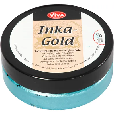 Produktbild von ViVA DECOR Inka-Gold 62,5 g - Türkis