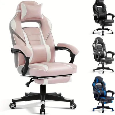 Obrázok produktu pre Herná stolička - Kancelárska stolička - Stolička na hranie - Ergonomické kreslo - Nastaviteľná výška