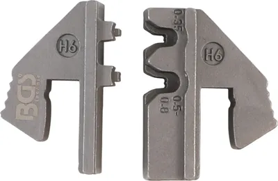 Produktbild von BGS technic Crimping Jaws for Waterproof Terminal Parts (H6), 58 g
