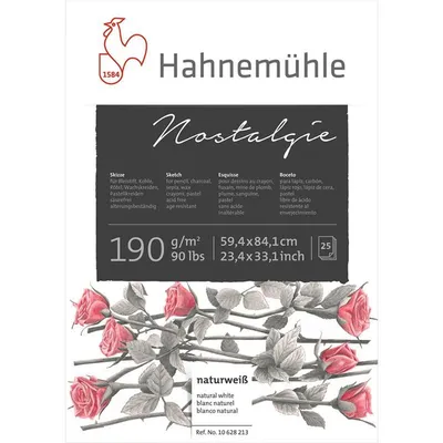 Produktbild von Hahnemühle Nostalgie Skizzenblock - 190 g/m² - DIN A1 - 25 Blatt