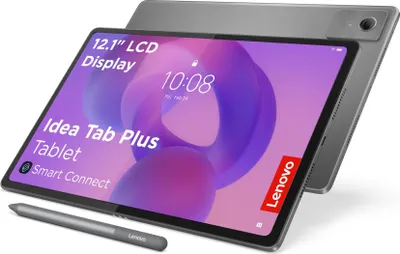 Produktbild von Lenovo Idea Tab Plus, 30,7 cm (12.1"), 2560 x 1600 Pixel, 128 GB, 8 GB, Android 15, Grau