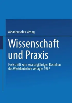 Immagine prodotto di Wissenschaft und Praxis