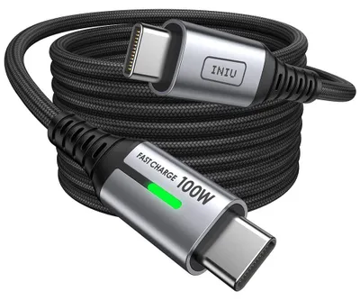 Immagine prodotto di Cavo USB-C, 2 metri, 100W PD, ricarica rapida, cavo da USB-C a USB-C