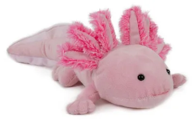 Image de Peluche axolotl mexicain 16 x 30 cm, à partir de 0 mois