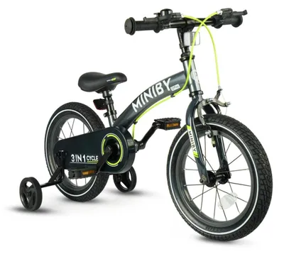 Obrázek produktu pro QPLAY Kolo Miniby 3v1 Grey, věk 2-8 let