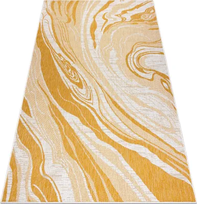 Zdjęcie produktu dla Dywan SZNURKOWY SIZAL SION Marmur 22169 płaskie tkanie ecru /  /  beż żółty 140x190 cm