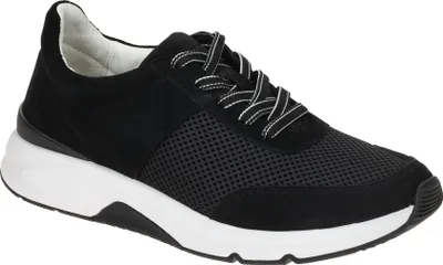 Produktbild von Gabor ROLLINGSOFT Damenschuhe - sportliche Schnür- Halbschuhe schwarz NEU
