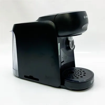 Produktbild von Bosch TAS162E, Pad-Kaffeemaschine, 0,7 l, Kaffeekapsel, 1400 W, Schwarz