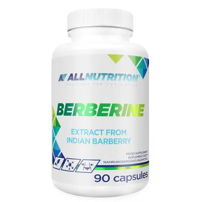 Produktbild von Allnutrition Berberin - 90 Kapseln für Stoffwechselunterstützung