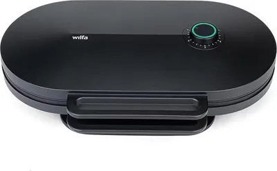 Produktbild von Wilfa WM6DB-220, 2 Waffel(n), Herz (Form), Schwarz, 1800 W, 425 mm, 268 mm