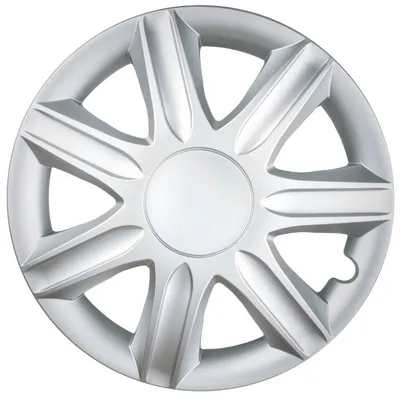 Produktbild von 4x 14" Zoll Radkappen Silber Radzierblenden Radblenden RUBIN 14 LEOPLAST