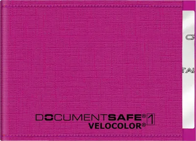 Produktbild von Veloflex Velocolor Documentsafe PP pink pink