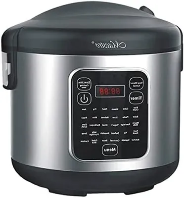 Productafbeelding van Multicooker Elektrisch - Snelkookpan Koken - Maaltijden Bereiden - 30 Voorgeprogrammeerde Programma's - 5 Liter - Zwart