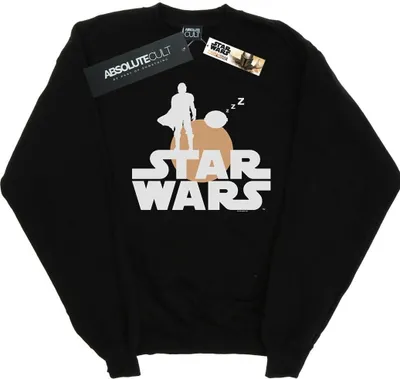 Produktbild von Star Wars - "The Mandalorian And The Child" Sweatshirt für Herren BI46419 (3XL) (Schwarz)