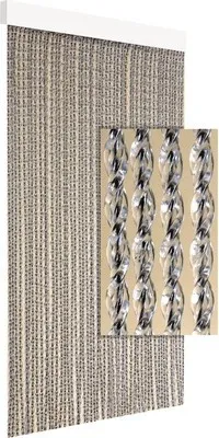 Produktbild von Türvorhang Nola schwarz 90x210 cm