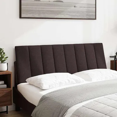 Produktbild von vidaXL Kopfteil-Kissen "Hanko" Dunkelbraun 120 cm Stoff