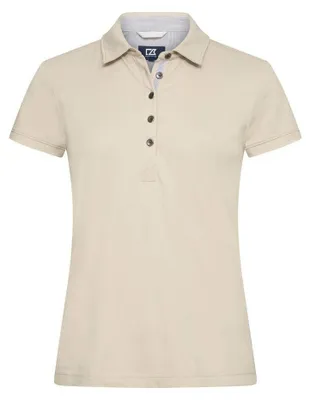 Immagine prodotto di Cutter & Buck - Polo "Advantage Premium" da donna, misto cotone ET154 (taglia L) (beige)