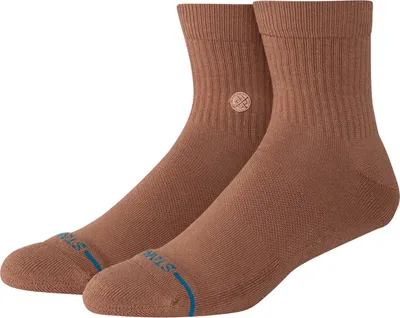 Produktbild von Stance Herren Socken ICON QUARTER, Größe:L, Farben:brown