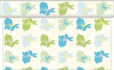 Produktbild von Sovie HOME Tischläufer Ruby in Pastell aus Linclass® Airlaid 40 cm x 4,80 m, 1 Stück - Ostern