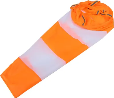 Image de Sac de mesure du vent pour aéroport en nylon avec ceinture réfléchissante (1m)