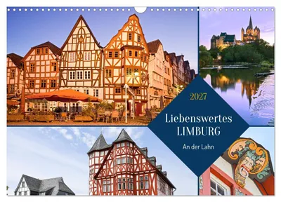 Produktbild von Liebenswertes Limburg (Wandkalender 2027 DIN A3 quer), CALVENDO Monatskalender