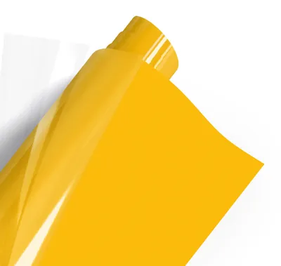 Produktbild von POLI-FLEX PREMIUM Meterware - 418 MEDIUM-YELLOW - Breite: 50cm