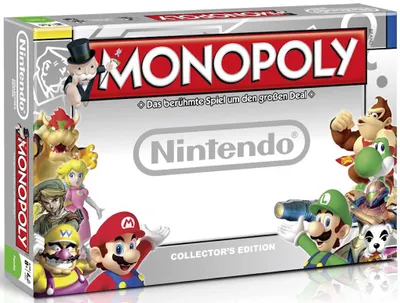 Produktbild von Winning Moves Monopoly Nintendo, Brettspiel, Wirtschaftliche Simulation, 8 Jahr(e), Familienspiel