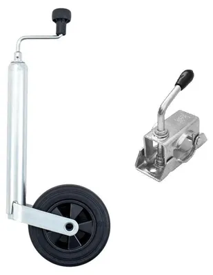 Obrázek produktu pro Oporné kolo s upínáním WINTERHOFF ST48-200V+KLE48 150 kg 48 mm 505-725 mm