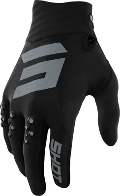 Produktbild von Shot Contact Motocross Handschuhe, schwarz/grau, 13