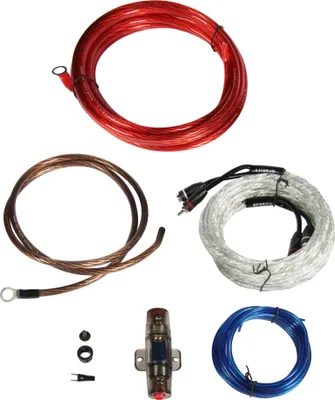 Image de HIFONICS Kit de câbles Amplificateur Kit de câbles jusqu'à 1000 watts 10 mm² HFX10WK