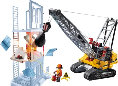 Produktbild von PLAYMOBIL City Action 70442 Seilbagger mit Bauteil