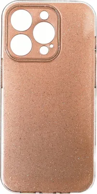 Produktbild von Glitzer Hülle Glänzend Glitter Bumper Back Cover Silikon Schutzhülle kompatibel mit  iPhone 14 Pro Rosegold
