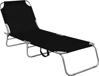 Produktbild von Aga Klappbarer Garten-Liegestuhl MR4255-Black