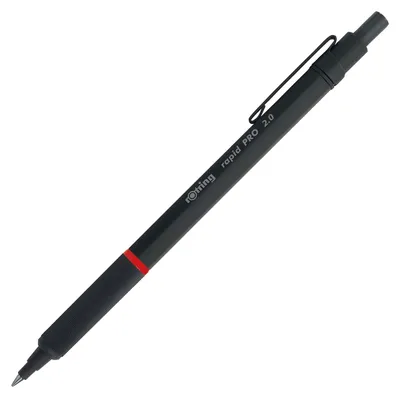 Obrázok produktu pre Rotring 1904260, Pripínacie pero, Čierna, Kov, 2 mm