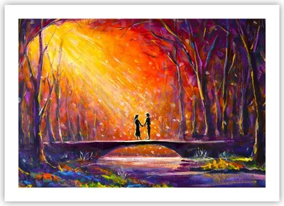 Produktbild von Poster - Poster ohne Rahmen - Wald Baum Natur - 70x50 cm - Wand Bild - Wanddeko - Wandbilder - Kunstposter - Wandposter - Bilder - Kunstdruck - Wanddekoration - Wandbild - P2XAA70x50-3965