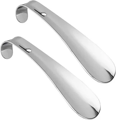 Produktbild von Ibenzoa® Kompakter, robuster Schuhlöffel aus Metall – 16 cm, rostbeständig, ideal für Alltag & Reise