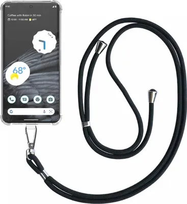 Image de Housse de téléphone pour Google Pixel
7 Pro Transparent Antichoc avec Lanière Universelle Détachable pour Téléphone - Housse
Coque silicone antichoc avec dragonne - Smartphonics