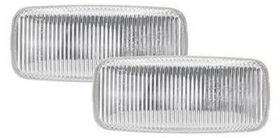 Obrázek produktu pro Boční směrová světla, 2 kusy, bílé, stříbrné, pro Audi A3 8P, A4 B6, B7, 8E, 8H, A6 4F, C6