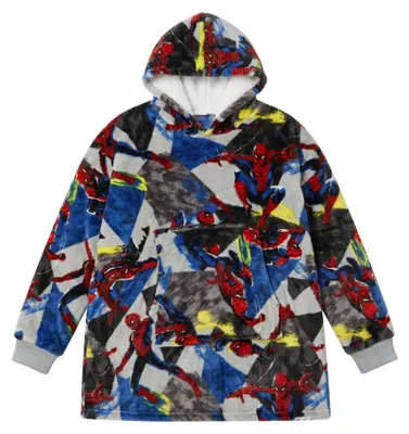 Zdjęcie produktu dla Polarowy koc z kapturem SpiderMan, 7-14 lat