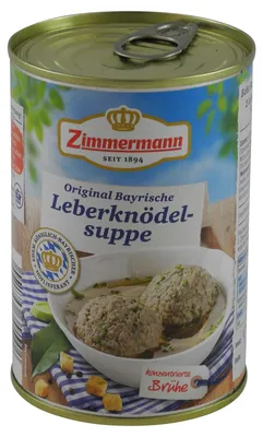 Produktbild von Original Bayerische Leberknödel-Suppe (400 ml)