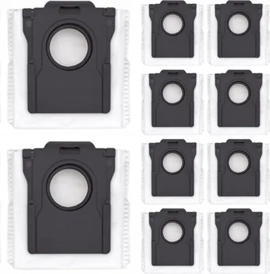 Image de 10 x sacs à poussière Compatibles avec Dreame X30, X40, X40 Ultra Pièces de rechange Accessoires pour aspirateurs