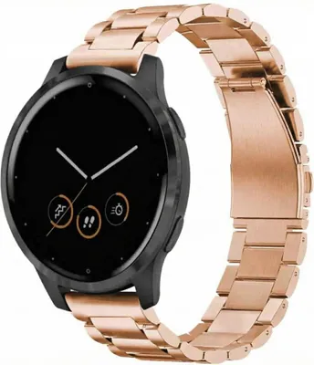 Immagine prodotto di Huawei Watch GT 4 41 mm, Garmin Vivomove 3s 39 mm, Garmin Vivoactive 4s 40 mm, Garmin Vivoactive 3s, Garmin Venu 3S, Garmin Venu 2s 40 mm, Fossil Gen 6 42 mm, Fossil Gen 5e 42 mm Cinturino: cinturino in acciaio imoshion con supporto di installazione