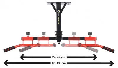 Produktbild von HMS Premium Klimmzugstange für Wand und Decke