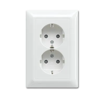 Produktbild von Busch-Jaeger 20-02 EUJB-914, Typ F, 2P+E, Weiß, 250 V, 16 A