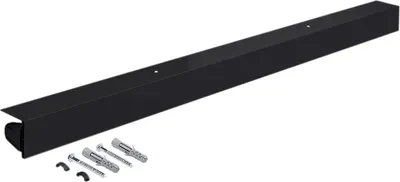 Produktbild von ERSATZKASSETTE DUSCHROLLO WEISS ODER SCHWARZ FÜR ERSATZROLLEN VON 60 cm BIS 180 cm (186 cm breit, Schwarz)